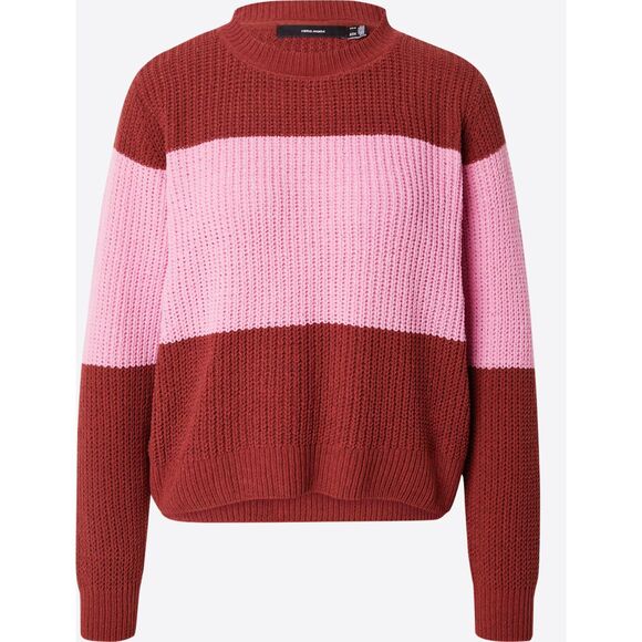 VERO MODA Sweater 'VMAGATE' in Carmine Red - Picture 1 of 5